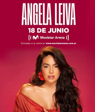 Ángela Leiva en Movistar Arena