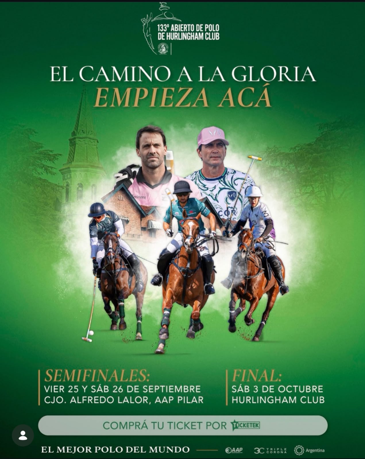 Imagen de ABIERTO DE POLO 2026 - HURLINGHAM